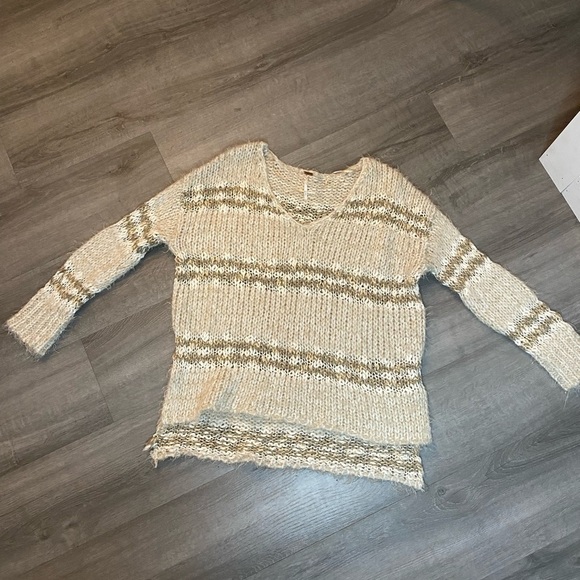 Free People Linus Stripe Pullover Sweater - Picture 6 of 13